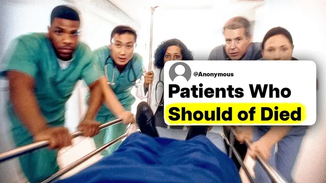 Thumbnail for the UnderSparked video: Doctors, What Patient Made You Go "How the F#%k Are You Even Alive"?