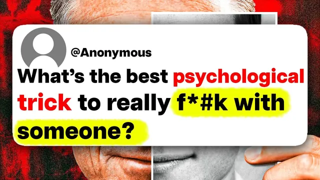 Thumbnail for the UnderSparked video: What's the best psychological trick to really f*#k with someone?
