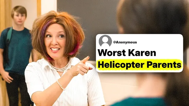 Thumbnail for the UnderSparked video: Teachers, What Is The Worst Helicopter Parent You've Ever Met?