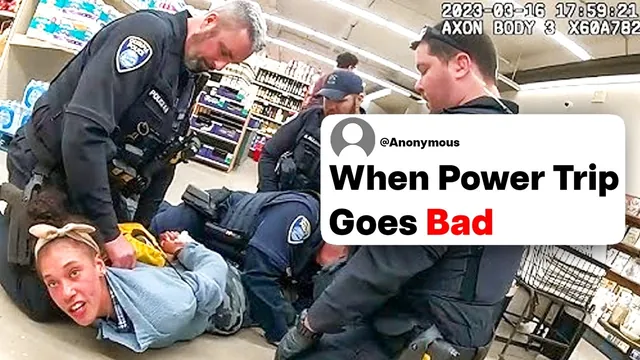 Thumbnail for the UnderSparked video: What's The Best 'You Have No Power Here' Moment You've Ever Witnessed?