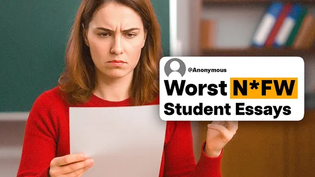 Thumbnail for the UnderSparked video: Teachers, What Was The Worst Personal Details A Student Ever Revealed To You Through Their Essay?