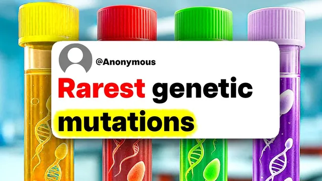 Thumbnail for the UnderSparked video: What's The Rarest Genetic Mutation To Exist?