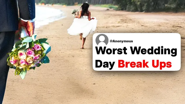 Thumbnail for the UnderSparked video: People Who Left Their Partner On The Day Of The Wedding, What Happened?