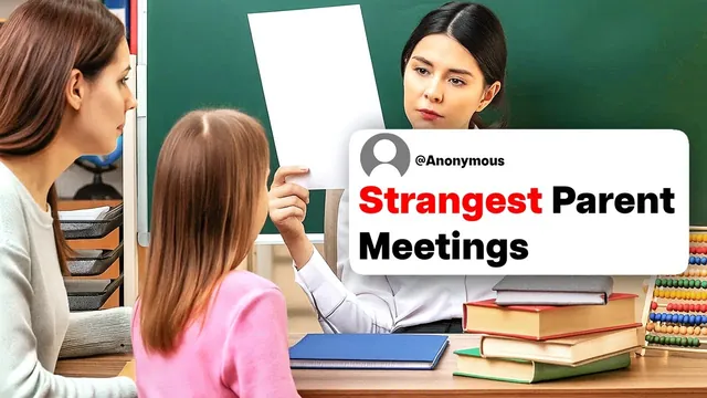 Thumbnail for the UnderSparked video: Teachers, What Was The Strangest Parent Meeting You've Ever Had?