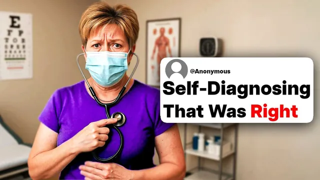 Thumbnail for the UnderSparked video: Doctors, What Was The Most Surprising Self Diagnosis To Actually Be Right?
