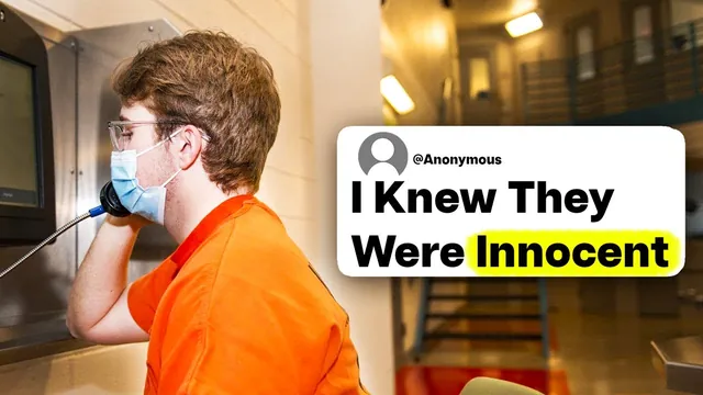 Thumbnail for the UnderSparked video: Prison Guards, What Moment Made You Believe An Inmate Was Truly Innocent?